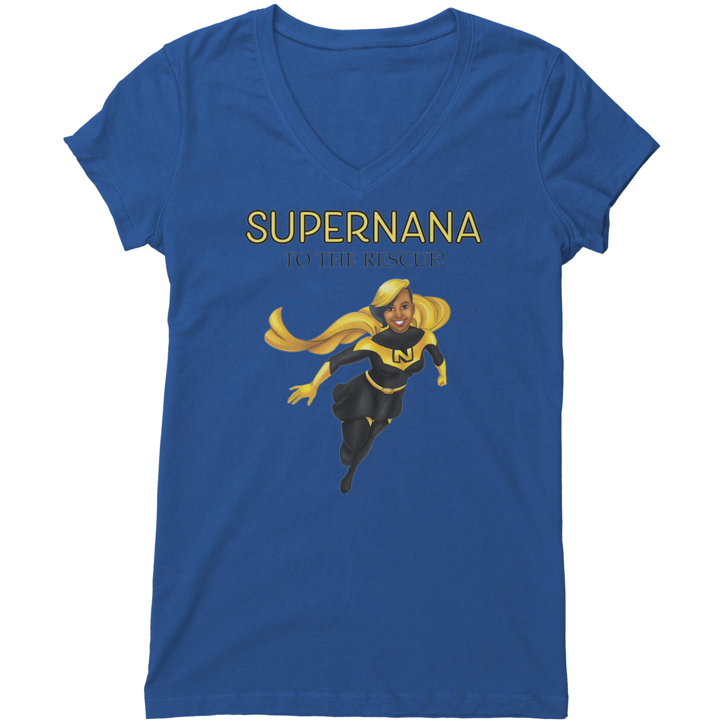 Supernana_Womens_T-Shirt_True_Royal_Mockup.png