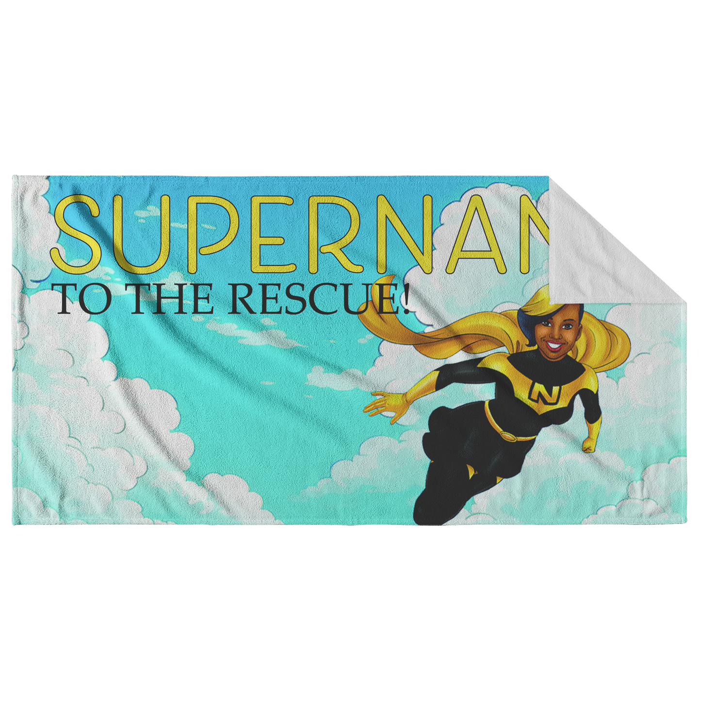 Supernana_Beach_Towel_Main_Fold_Horizontal_Mockup.png