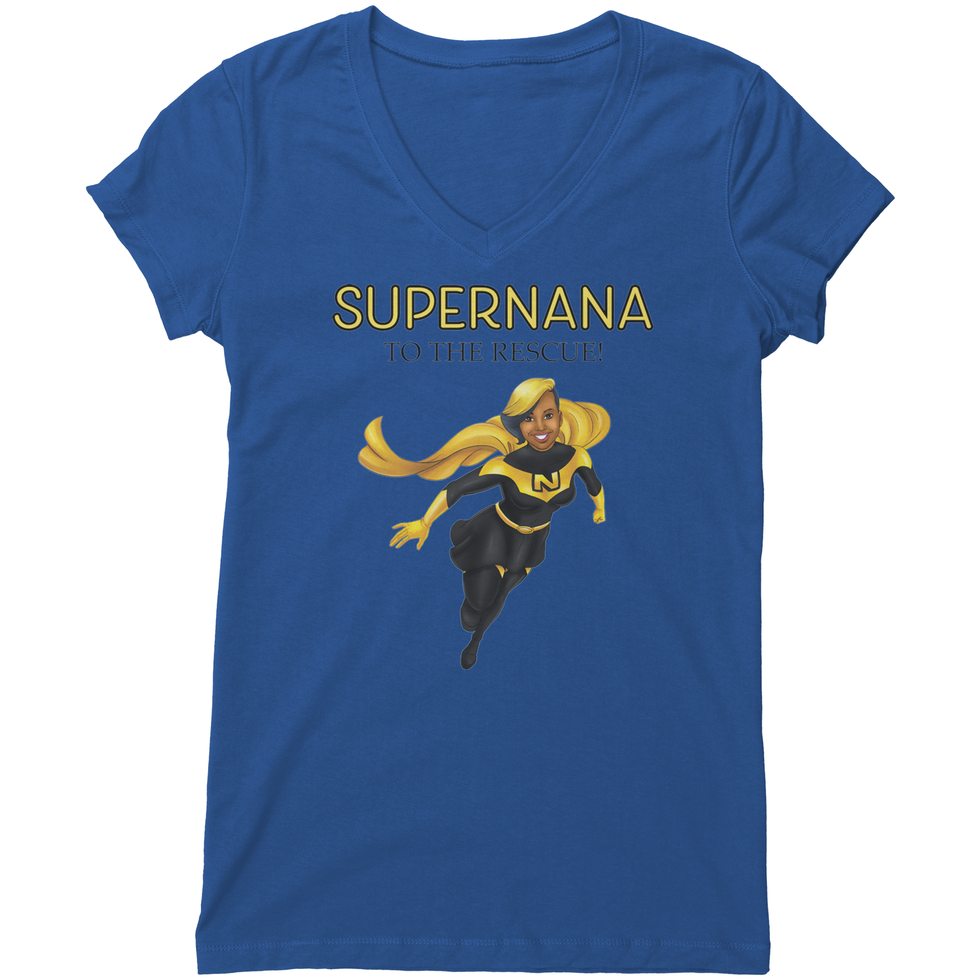 Supernana_Womens_T-Shirt_True_Royal_Mockup.png